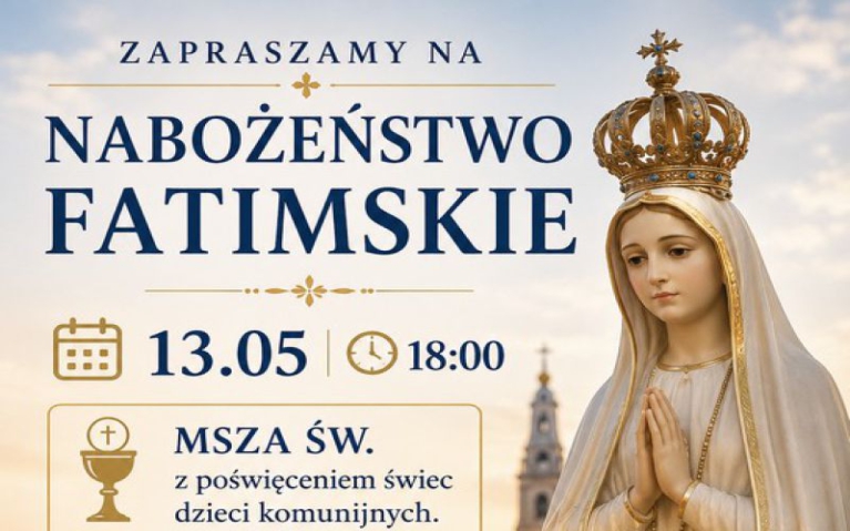 Nabożeństwo Fatimskie 13-05-2026
